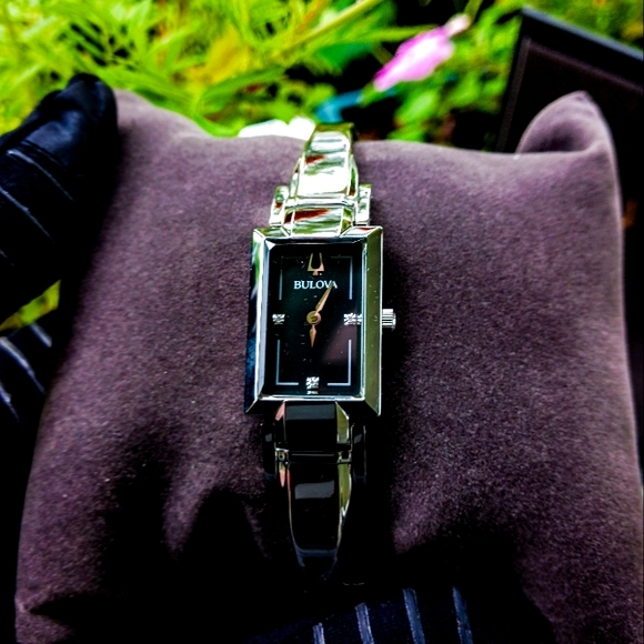 Bulova Diamond Accent Mother of Pearl Watch! - Picture 3 of 5